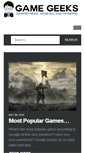 Mobile Screenshot of gamegeeks.net
